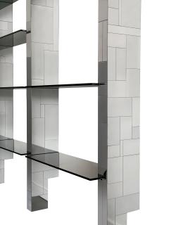 Paul Evans Paul Evans Chrome Cityscape Wall Shelving System - 1051172