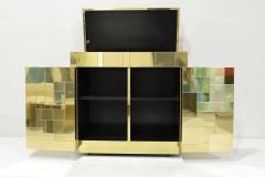 Paul Evans Paul Evans Cityscape Bar Cart in Brass - 4470329