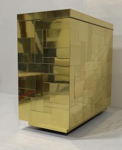 Paul Evans Paul Evans Cityscape Bar Cart in Brass - 4470331