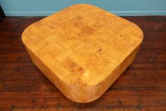 Paul Evans Paul Evans Cityscape Burl Patchwork Coffee Table Signed - 4203122