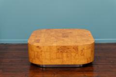 Paul Evans Paul Evans Cityscape Burl Patchwork Coffee Table Signed - 4203127