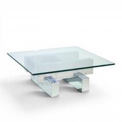 Paul Evans Paul Evans Cityscape Mid Century Chrome and Stainless Steel Coffee Table - 4604424