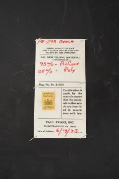 Paul Evans Paul Evans Cityscape Stool Bench 1973 - 3263650