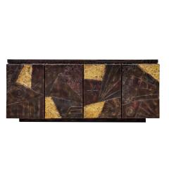 Paul Evans Paul Evans Iconic Artisan 4 Door Credenza 1968 Signed and Dated  - 2891739