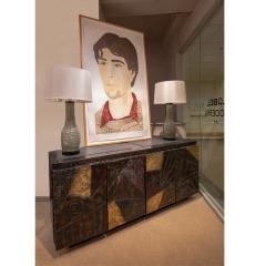 Paul Evans Paul Evans Iconic Artisan 4 Door Credenza 1968 Signed and Dated  - 2891742