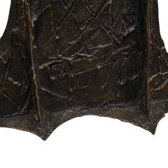 Paul Evans Paul Evans Iconic Sculptured Bronze Dining Table 1970 Signed and Dated  - 4181978