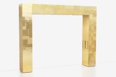 Paul Evans Paul Evans King Size Bedframe with Brass Tiles - 2823782