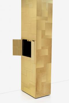 Paul Evans Paul Evans King Size Bedframe with Brass Tiles - 2823792