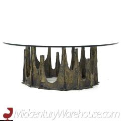 Paul Evans Paul Evans Mid Century 1972 Stalagmite Round Coffee Table - 3685185