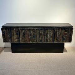 Paul Evans Paul Evans Mid Century Modern Brutalist Deep Relief Credenza Sideboard Signed - 3226925