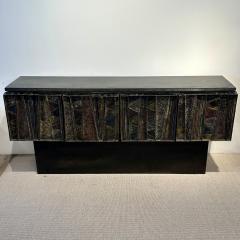 Paul Evans Paul Evans Mid Century Modern Brutalist Deep Relief Credenza Sideboard Signed - 3226926