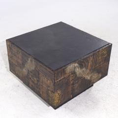 Paul Evans Paul Evans Mid Century Welded and Patinaed Steel Patchwork Side Table - 4035104