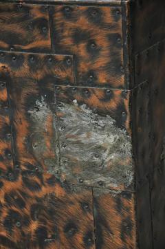 Paul Evans Paul Evans Mixed Metal Side Table with Slate Top - 428692