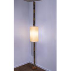 Paul Evans Paul Evans Rare Floor Lamp in Welded Steel and Gold Leaf 1965 - 3945032