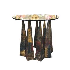 Paul Evans Paul Evans Rare Welded Steel PE 46 Lamp Table 1960s - 4158104
