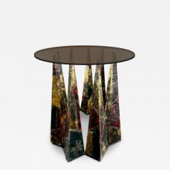 Paul Evans Paul Evans Rare Welded Steel PE 46 Lamp Table 1960s - 4160023