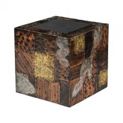 Paul Evans Paul Evans Side Table Copper Bronze Pewter Patchwork Slate - 3919867