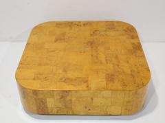 Paul Evans Paul Evans Signed Burl Patchwork Cocktail Table 48 Square - 4573744