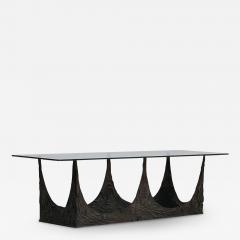 Paul Evans Paul Evans Studio Sculpted Bronze Cocktail Table Mid Century Brutalist Modern - 2724770