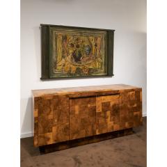 Paul Evans Paul Evans Stunning 4 Door Credenza in Walnut Burl 1973 - 2708758