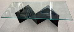 Paul Evans Paul Evans Style Bow Tie Coffee Table w Glass Top - 2954141