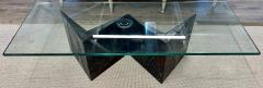 Paul Evans Paul Evans Style Bow Tie Coffee Table w Glass Top - 2954142
