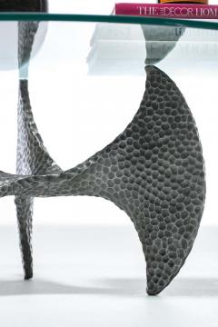 Paul Evans Paul Evans Style Brutalist Propeller Base Coffee Table Stamped 1970 - 1976931