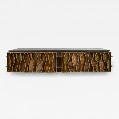 Paul Evans Paul Evans Wavy Front Wall Mounted Cabinet 1973 - 3468624
