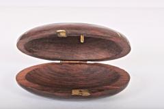 Paul Evans Paul Evans and Phillip Lloyd Powell Style Petite Rosewood Box with Brass Inlay - 1583397