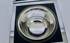 Paul Evans Paul Evans for Directional Cityscape Chrome and Brass Ice Bucket 1970s - 2864684