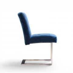 Paul Evans Paul Evans for Directional Mid Century Chrome Cantilever Dining Chair Set of 6 - 4600481