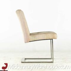 Paul Evans Paul Evans for Directional Mid Century Chrome Cantilever Dining Chairs - 3167184