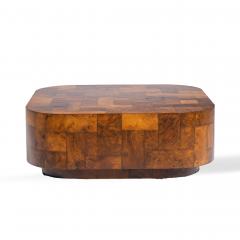 Paul Evans Paul Evans for Directional Mid Century Patchwork Burlwood Coffee Table - 4455860