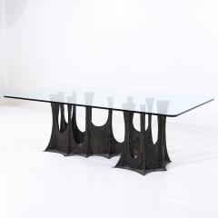 Paul Evans Paul Evans for Directional PE 102 Mid Century Stalagmite Bronze Dining Table - 4118803