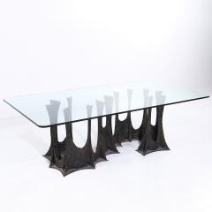 Paul Evans Paul Evans for Directional PE 102 Mid Century Stalagmite Bronze Dining Table - 4118804