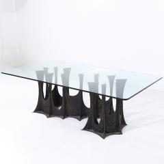 Paul Evans Paul Evans for Directional PE 102 Mid Century Stalagmite Bronze Dining Table - 4118805