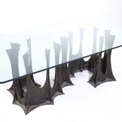 Paul Evans Paul Evans for Directional PE 102 Mid Century Stalagmite Bronze Dining Table - 4118806