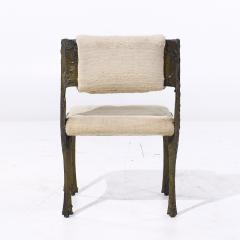 Paul Evans Paul Evans for Directional PE 105 106 MCM Bronze Stalagmite Chairs Set of 6 - 4118743