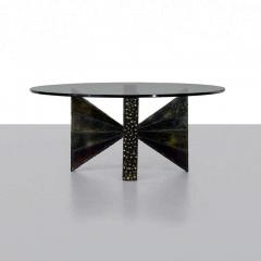 Paul Evans Sculpted Steel Coffee Table - 110854