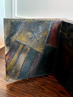 Paul Evans Sculpted Steel Zigzag Coffee Table Base by Paul Evans for Directional - 2985647