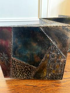 Paul Evans Sculpted Steel Zigzag Coffee Table Base by Paul Evans for Directional - 2985650
