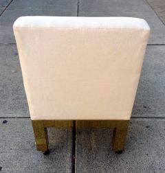 Paul Evans Set of Six Brass Cityscape Chairs Paul Evans for Directional - 41242