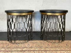 Paul Evans Spectacular Pair Paul Evans Loop Side Table Mid century Modern - 4561149