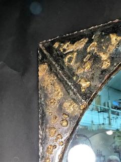 Paul Evans Textured Brutalist Elongated Diamond Shaped Mirror in the Manner of Paul Evans - 417254