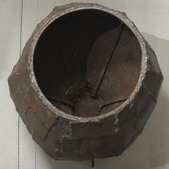 Paul Evans Welded Patchwork Steel Urn USA c 1970 s - 112747