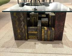 Paul Evans Welded Polychrome Steel Skyline Coffee Table by Paul Evans - 4603691