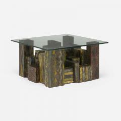 Paul Evans Welded Polychrome Steel Skyline Coffee Table by Paul Evans - 4603703