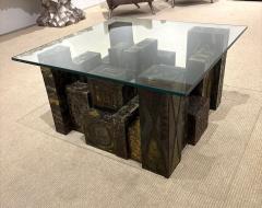 Paul Evans Welded Polychrome Steel Skyline Coffee Table by Paul Evans - 4603705