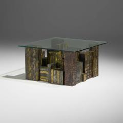 Paul Evans Welded Polychrome Steel Skyline Coffee Table by Paul Evans - 4603760