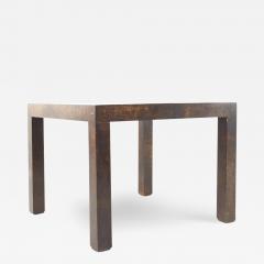 Paul Evans for Directional Cityscape Style Mid Century Patchwork Burlwood Table - 2584373
